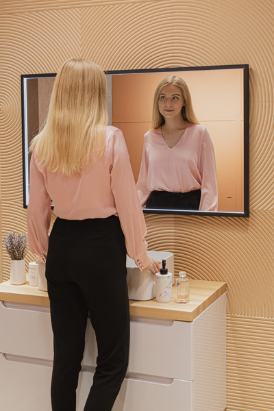 Зеркало Silver Mirrors Эдисон 2.1 100x80 / LED-00002959