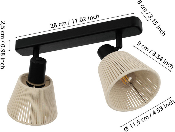 Спот Eglo Seagard 44139