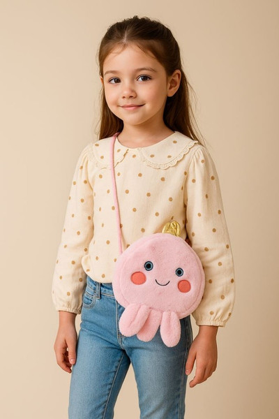 Детская сумка ILikeGift Pink Octopus / 80P-016 - фото