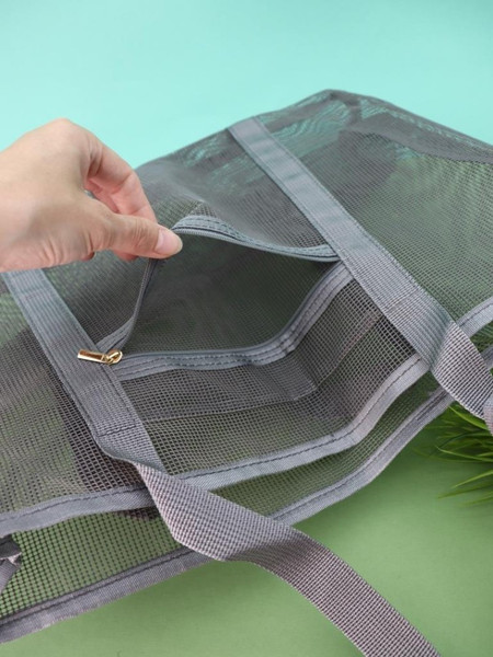 Пляжная сумка ILikeGift Transparent / ZT410-2449