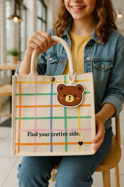 Сумка-шоппер ILikeGift Bear / 50P-016-03