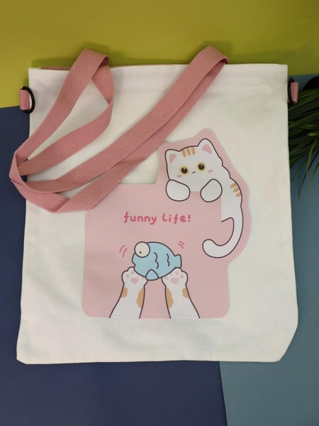 Сумка-шоппер ILikeGift Funny life / 50P-002