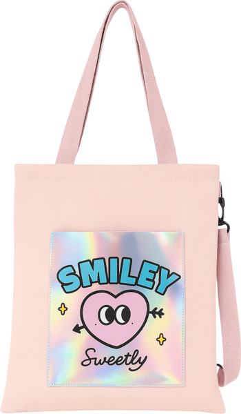 Сумка-шоппер ILikeGift Smiley / 50P-006 - фото