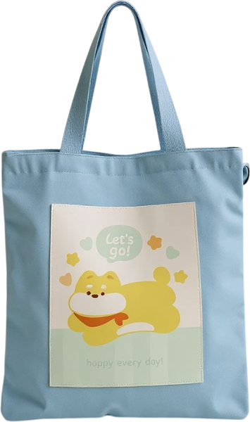 Сумка-шоппер ILikeGift Yellow dog / 50P-013-02 - фото