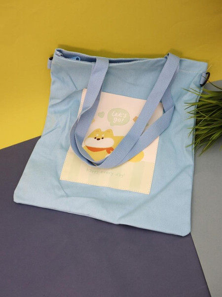 Сумка-шоппер ILikeGift Yellow dog / 50P-013-02