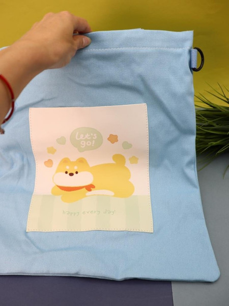 Сумка-шоппер ILikeGift Yellow dog / 50P-013-02