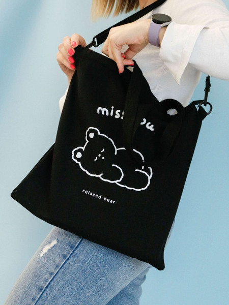 Сумка-шоппер ILikeGift Miss you / ZT410-0007-D-01