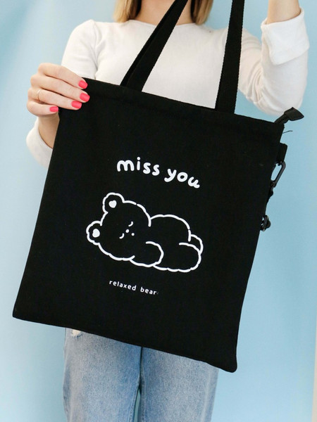 Сумка-шоппер ILikeGift Miss you / ZT410-0007-D-01