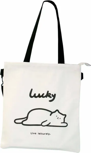 Сумка-шоппер ILikeGift Lucky cat / ZT410-2274-01 - фото
