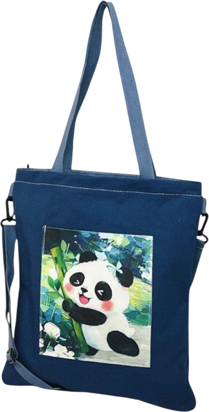 Сумка-шоппер ILikeGift Panda / ZT410-2508 - фото