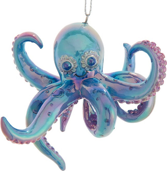 Елочная игрушка Kurt S. Adler Christmas 2024 Осьминог / E0987 - фото