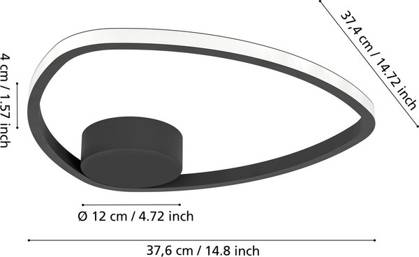 Потолочный светильник Eglo Moschella 902148