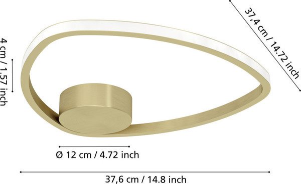 Потолочный светильник Eglo Moschella 902149