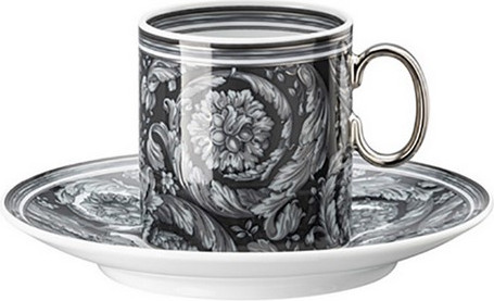 Чашка с блюдцем Versace Barocco Haze / 19335-403767-14715 - фото