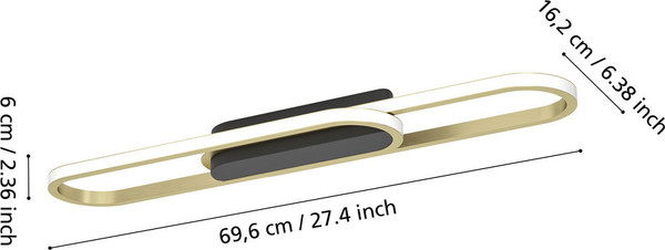 Потолочный светильник Eglo Conivarena 902159