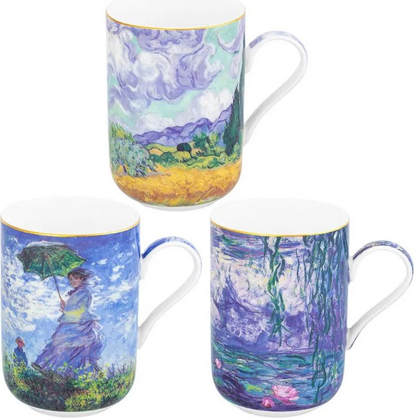 Набор кружек Elan Gallery Импрессионизм / 420887 - фото