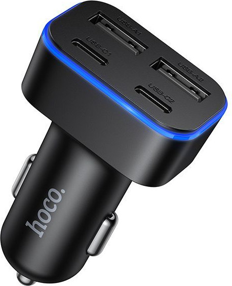 Адаптер питания автомобильный Hoco Z63 - фото