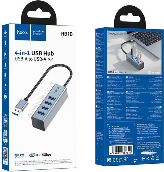 USB-хаб Hoco HB1B