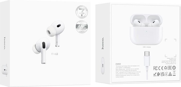Беспроводные наушники Hoco W63 ANC