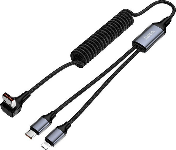 Кабель Hoco DU60 USB 2в1