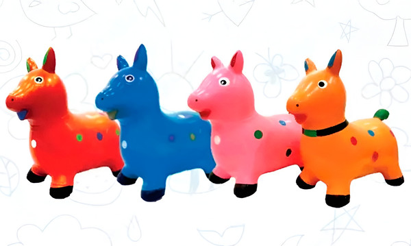 Игрушка-прыгун Toybola Коровка RT-046