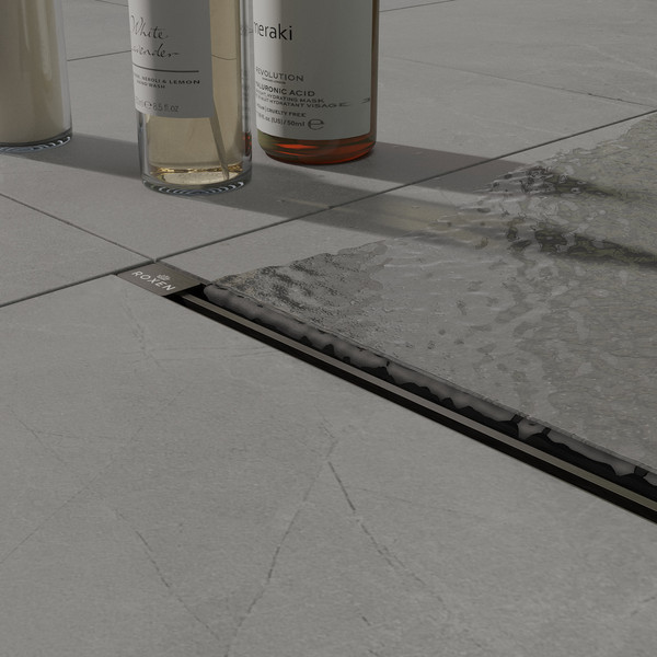 Трап для душа Roxen Slim GunMetal 91060-120GM