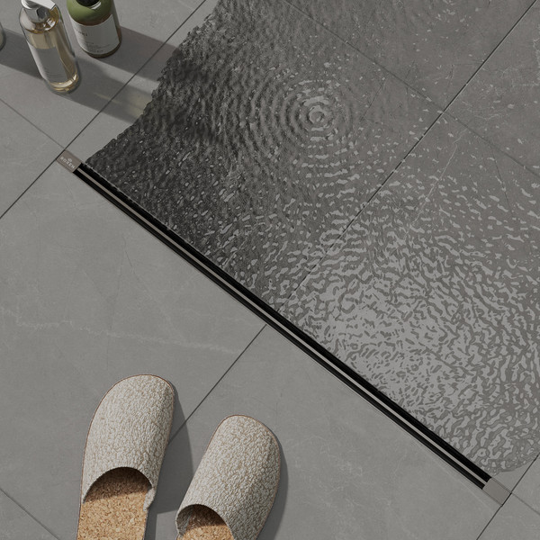 Трап для душа Roxen Slim GunMetal 91060-80GM