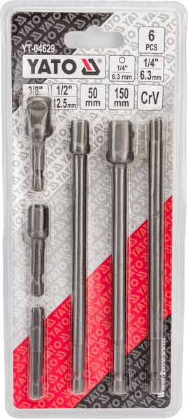 Набор адаптеров слесарных Yato YT-04629
