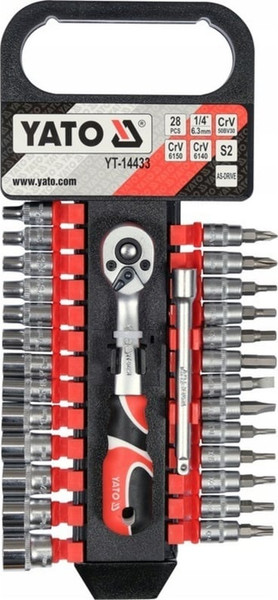 Набор головок слесарных Yato YT-14433 - фото