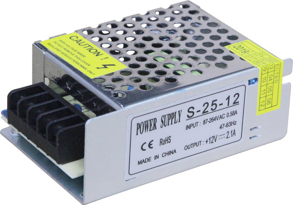 Блок питания для светодиодной ленты Gauss 30W 24V IP20 / 202002030 - фото