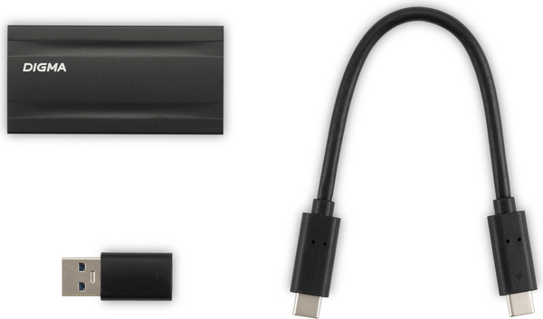 SSD диск Digma Mega X USB3.2 Gen2x2 256GB DGSM8256G2MGG