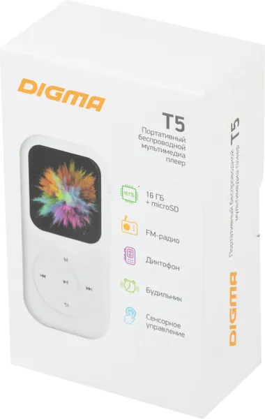 MP3-плеер Digma Hi-Fi Flash T5 BT 16Gb