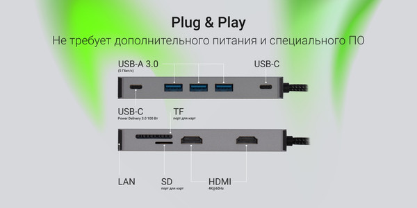 Док-станция для ноутбука Digma DS-810