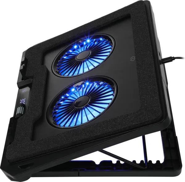 Подставка для ноутбука Digma D-NCP170-2X110RGB