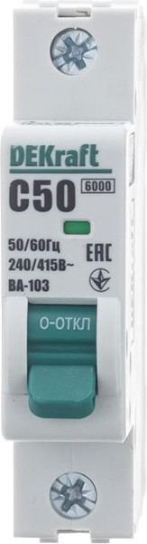 Выключатель автоматический DEKraft 12278DEK