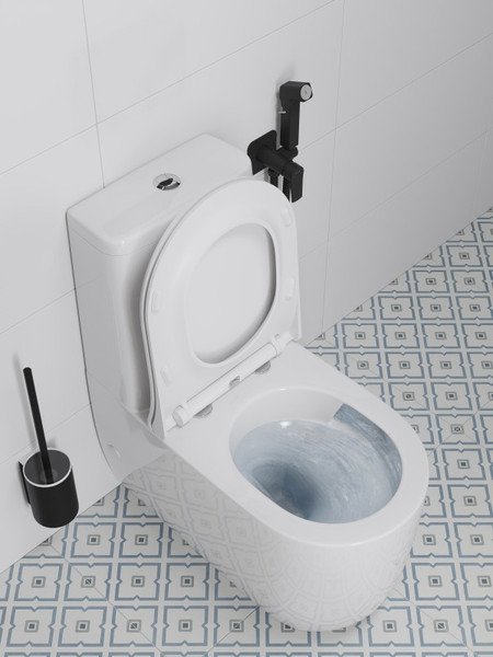 Унитаз напольный Cersanit Moduo Vortex 011 3/5 DP L EO Slim LP / 69192