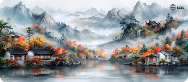 Коврик для мыши Cactus Beautiful nature CS-MP-JAC01XXL - фото