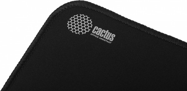 Коврик для мыши Cactus Black CS-MPC-D01M