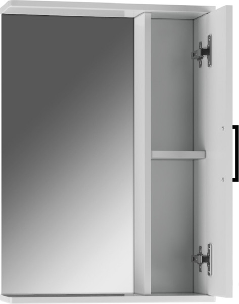 Шкаф с зеркалом для ванной Айсберг Контраст 50