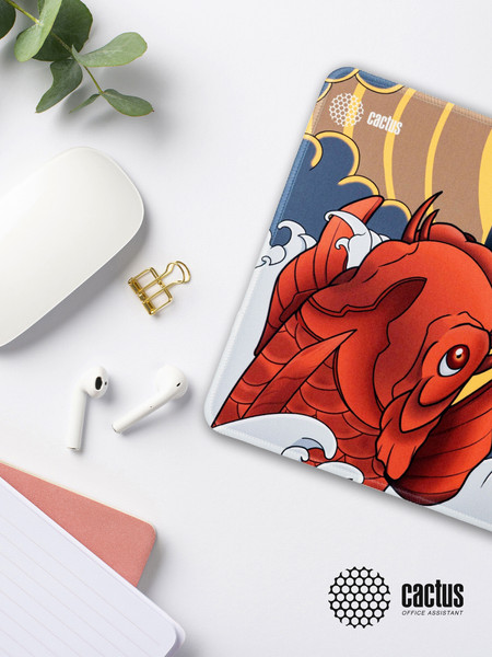 Коврик для мыши Cactus Fish CS-MP-PRO04XL