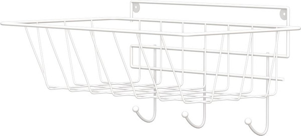 Органайзер для кухни ИРСА Корзинка 2 крючка средняя / АЛТ 433 - фото