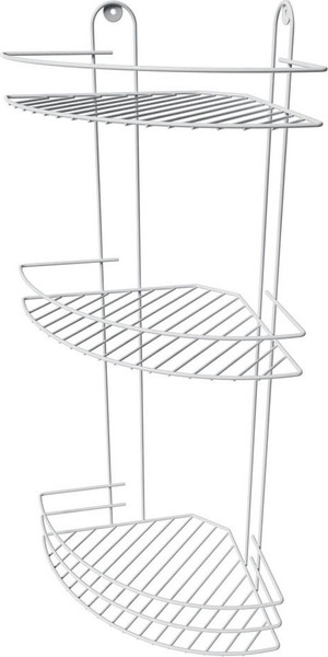 Полка для ванной ИРСА Угловая 3-х секционная / АЛТ 11 - фото