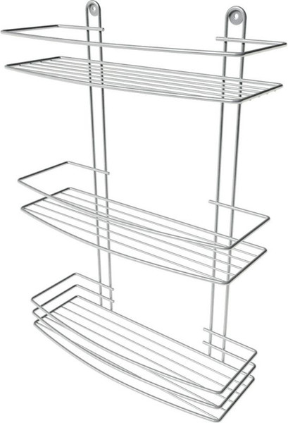 Полка для ванной ИРСА 3-х ярусная / АЛТ 47С - фото