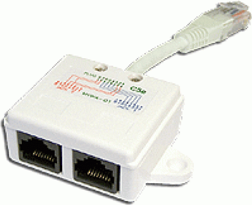 Адаптер Lanmaster TWT-Y-U2-U2 - фото