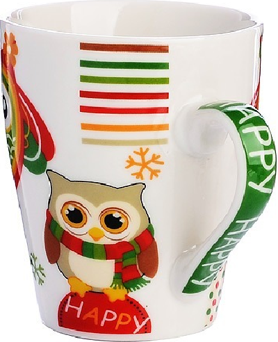 Кружка Loraine Совушки / 24447