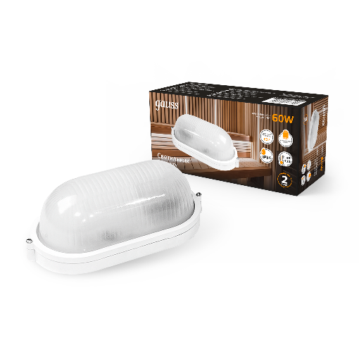 Светильник ЖКХ Gauss НБП IP54 212x160x80 Е27 Max 60W / 926602206