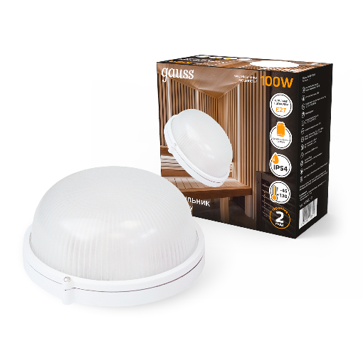 Светильник ЖКХ Gauss НБП IP54 255x240x108 Е27 Max 100W / 926602101
