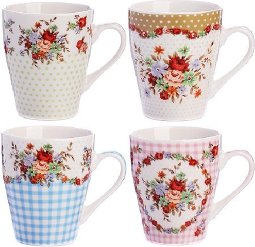 Кружка Loraine Цветы / 25977 - фото