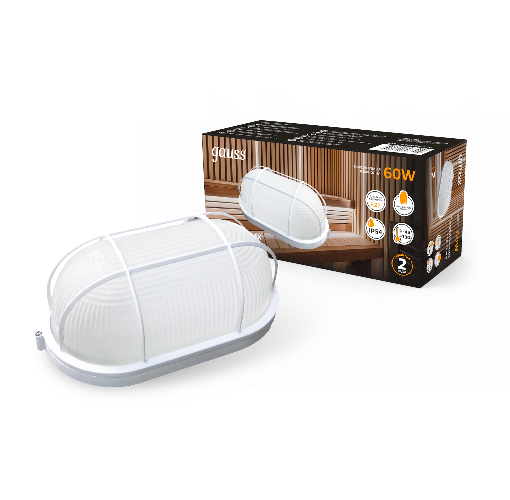 Светильник ЖКХ Gauss НБП IP54 212x105x85 Е27 Max 60W / 926602216