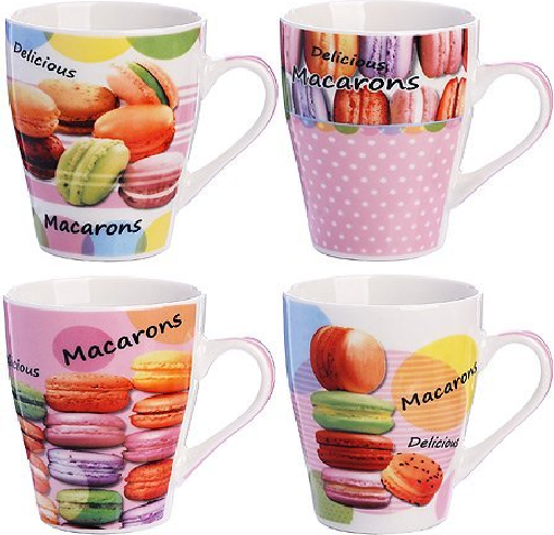 Кружка Loraine Макаруны / 25971 - фото